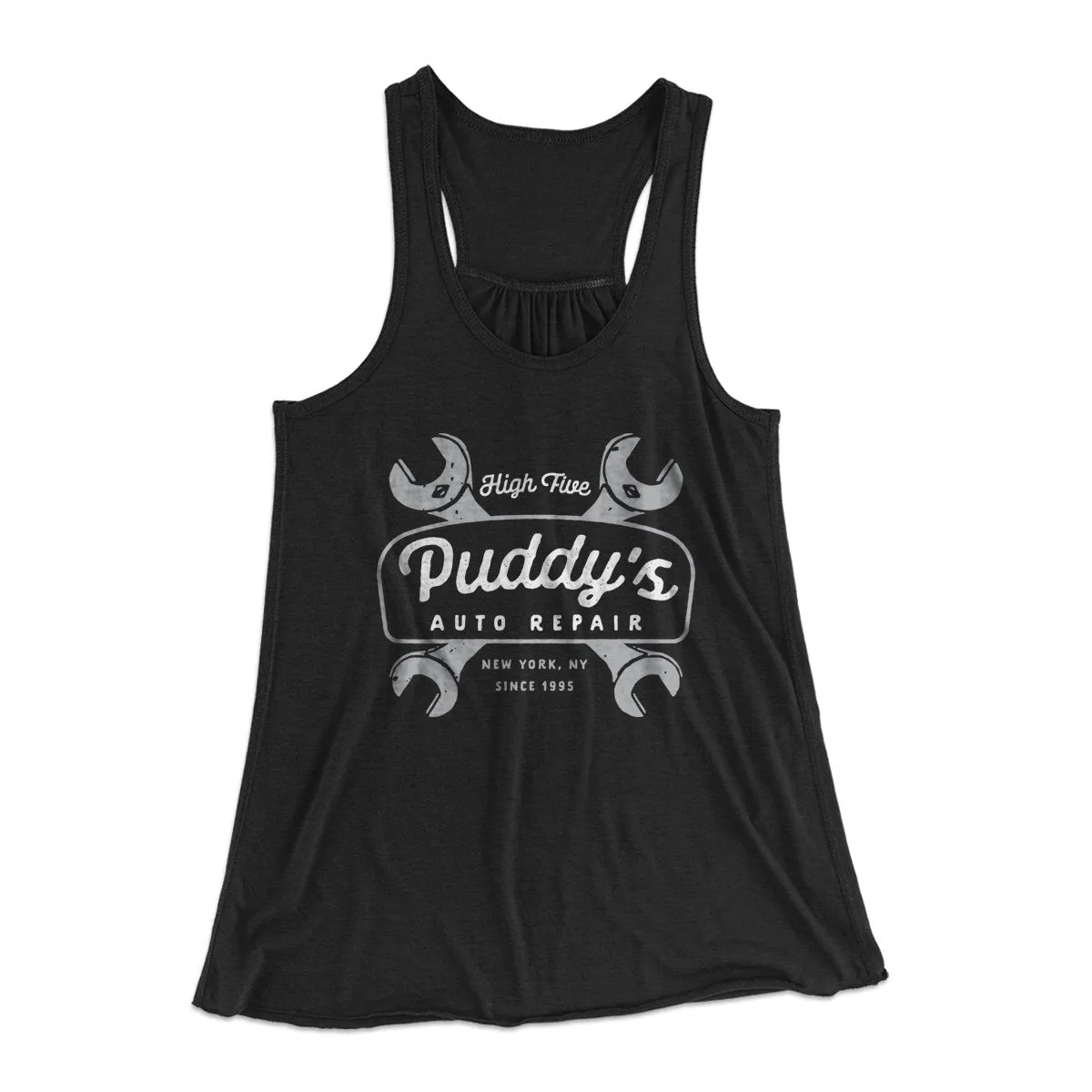 Puddy's Auto Repair Women's Flowey Tank Top