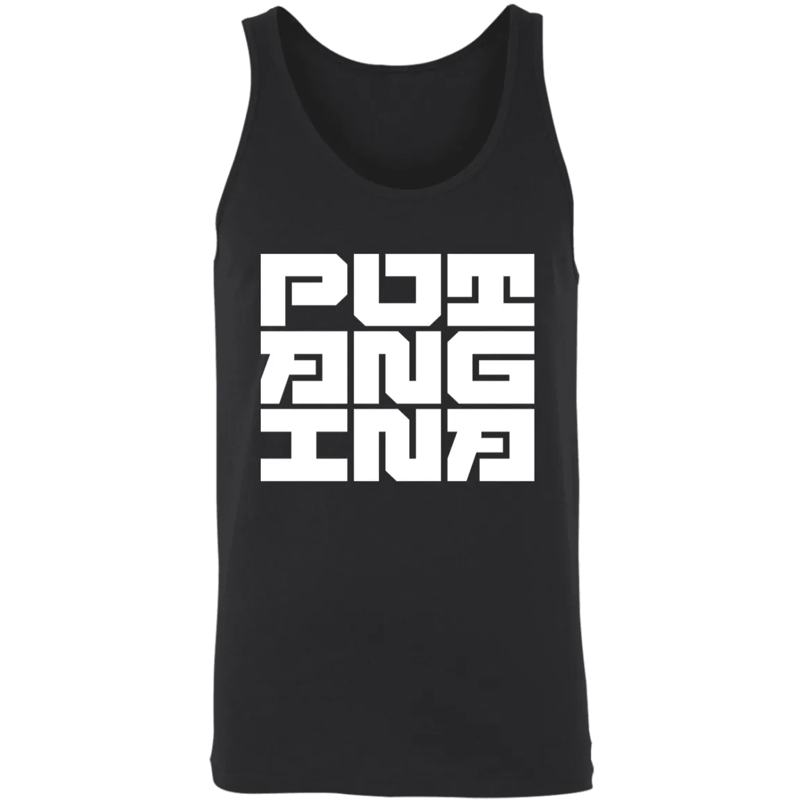 Putangina Square Unisex Cotton Tank Top