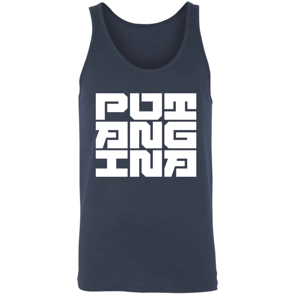 Putangina Square Unisex Cotton Tank Top