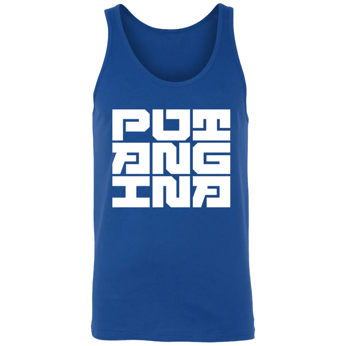 Putangina Square Unisex Cotton Tank Top