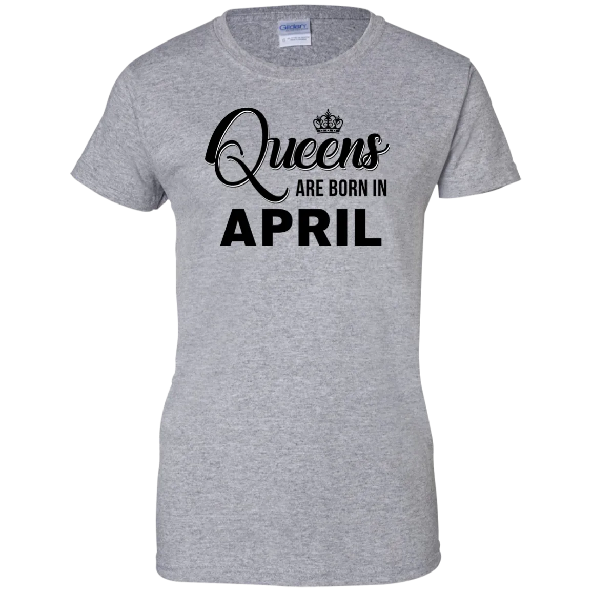 Queens are born in April shirt