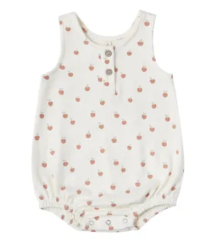 Quincy Mae Ivory Peach Sleeveless Bubble