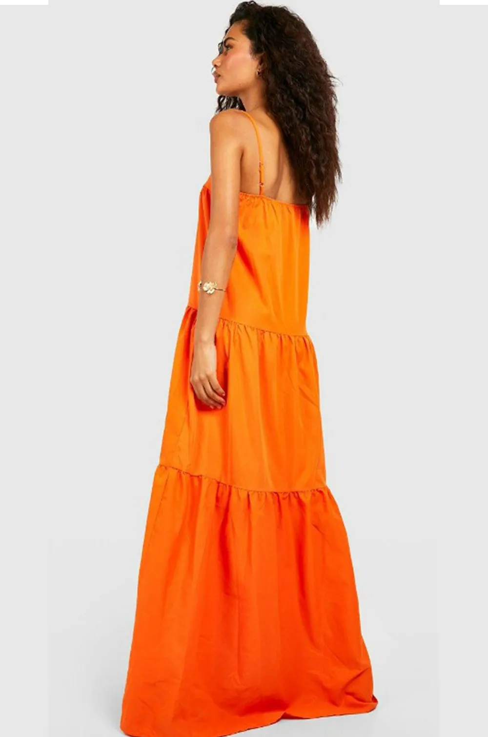 Quirky Orange Dress