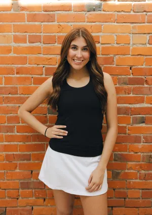 Racerback Butter Basic Tank - Black