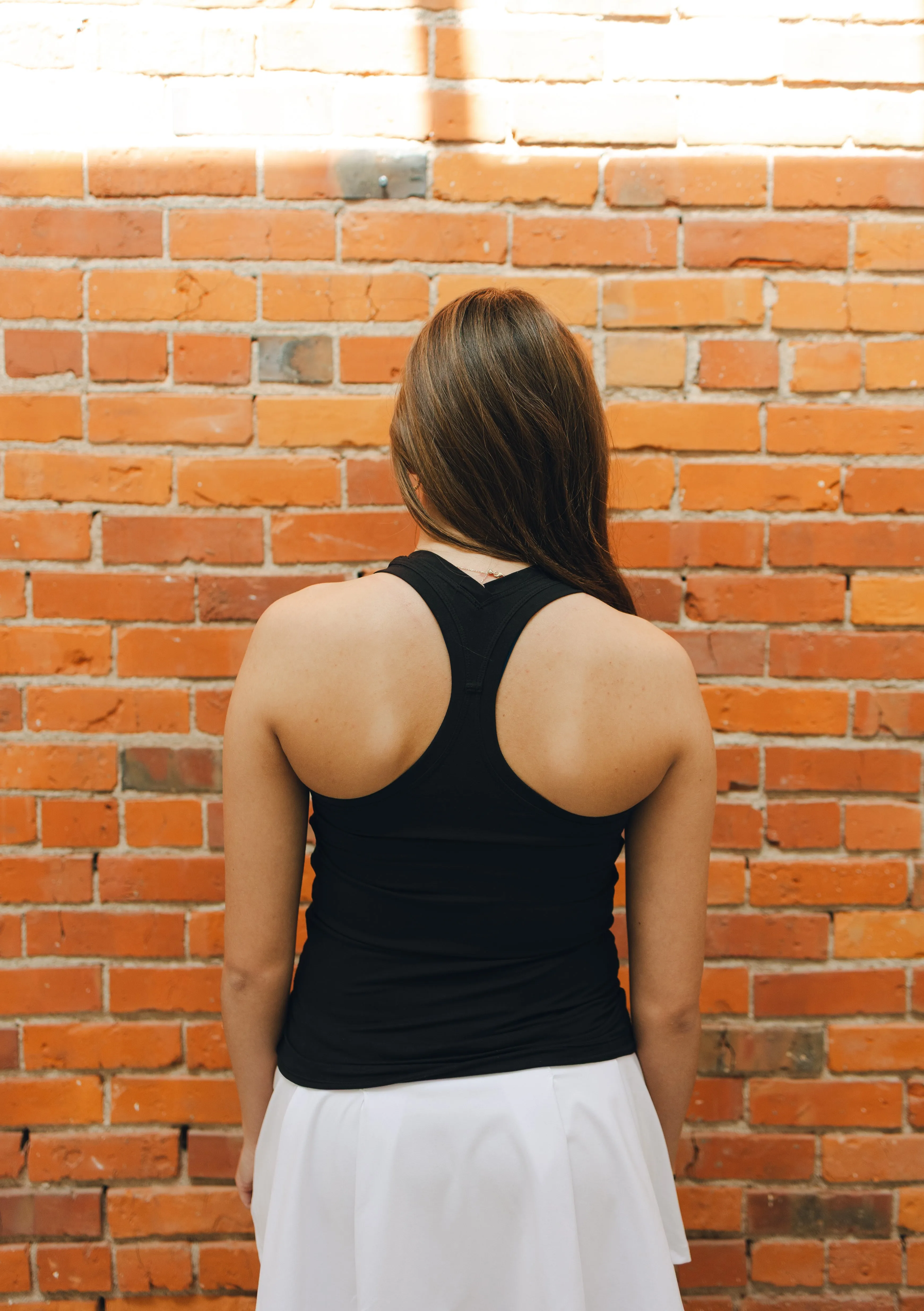 Racerback Butter Basic Tank - Black