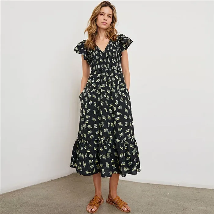 Rails Clementine Dress Dark Amaryllis