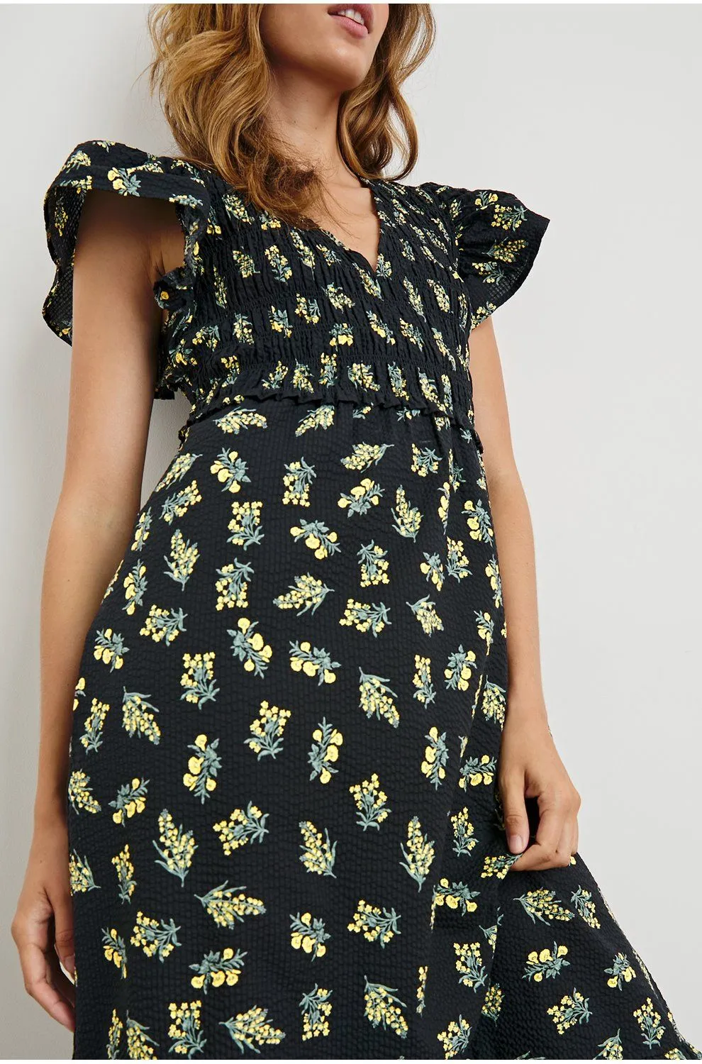 Rails Clementine Dress Dark Amaryllis