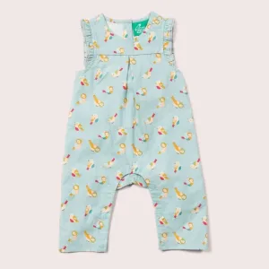 Rainbow Birds Frill Summer Romper