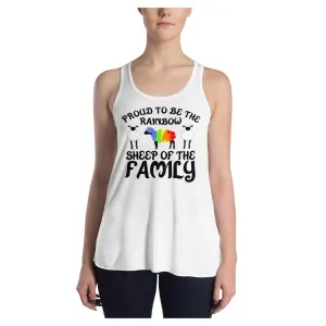 Rainbow Sheep Racerback Tank
