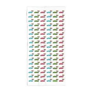 Rainbow Truckin Pool or Beach Towel