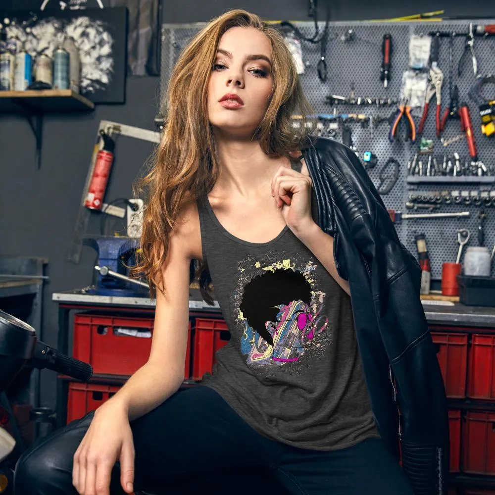 RAve Girl Prism Racerback Tank