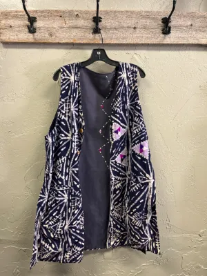 *REVERSIBLE VINTAGE VEST