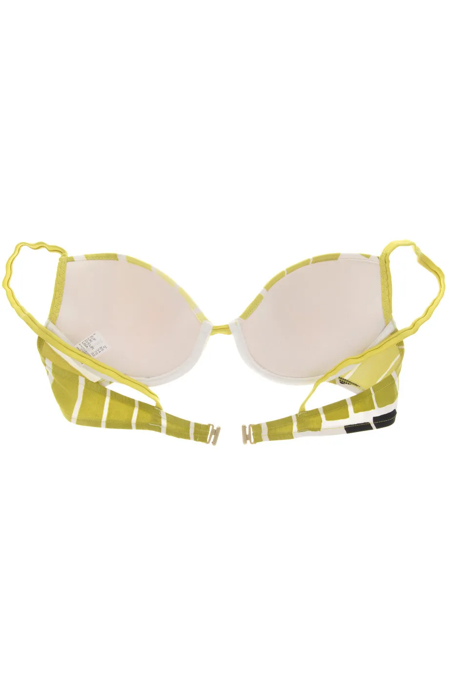 ROSANNAANSALONI LIME Striped Bikini