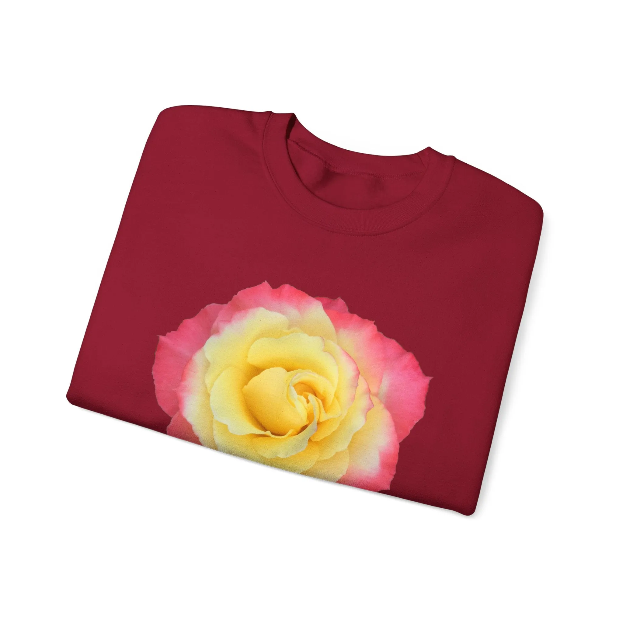 Rose Unisex Heavy Blend™ Crewneck Sweatshirt