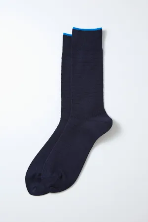 RoToTo Cotton Thermal Socks / Navy