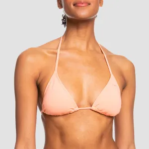 Roxy Beach Classics Tiki Triangle Bikini Top Papaya Punch - Womens