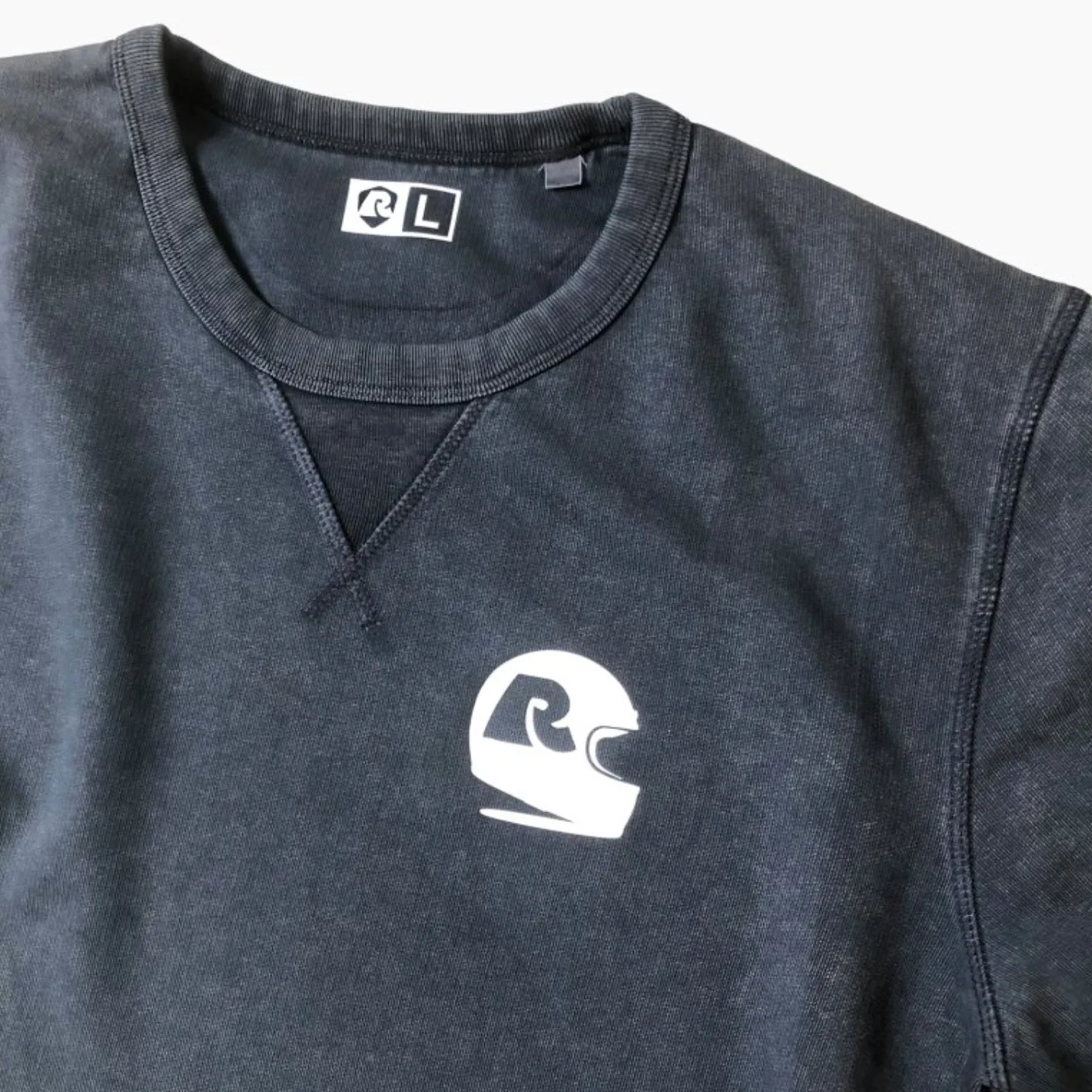 Rumble Helmet Sweatshirt Ink Grey