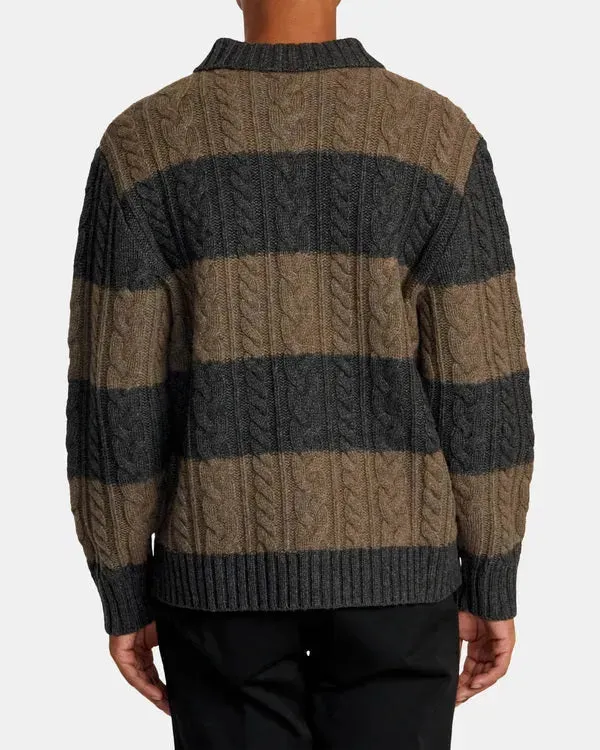 RVCA Men's Chefs Kiss Cardigan