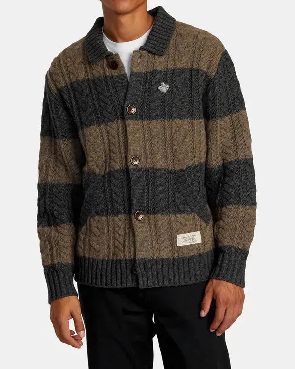 RVCA Men's Chefs Kiss Cardigan
