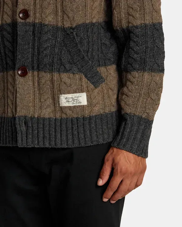 RVCA Men's Chefs Kiss Cardigan