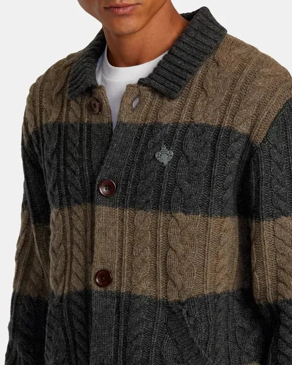RVCA Men's Chefs Kiss Cardigan
