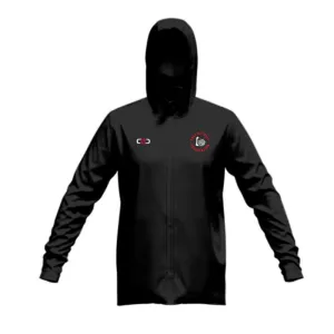 Sale Netball SlimFit HP Tech Zip Hoodie Black