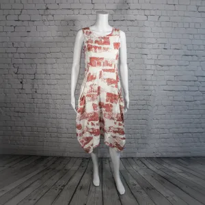 SALE! Piazza Dress in Coral Spumante by Porto