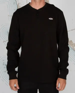 Salty Crew Daybreak LS Thermal Tee Black