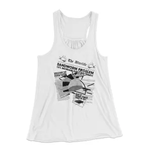 Sandworm Problem Increases Women's Flowey Tank Top