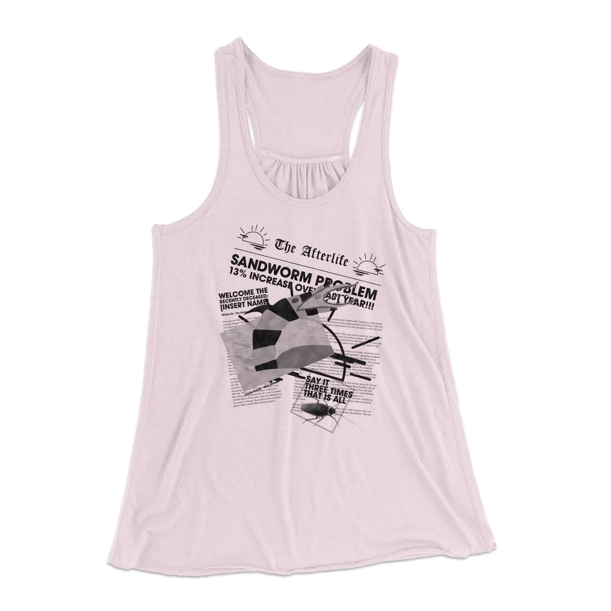 Sandworm Problem Increases Women's Flowey Tank Top