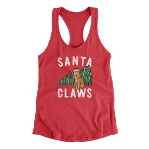 Santa Claws Women's Racerback Tank