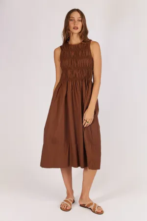 Savane Dress Brown