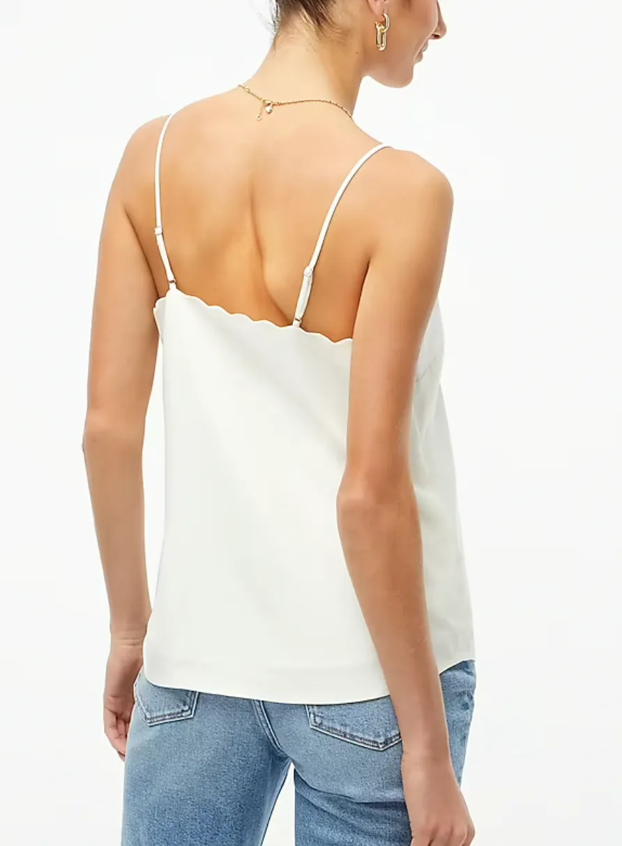 Scalloped Neck Camisole