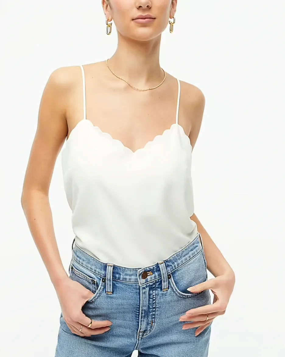 Scalloped Neck Camisole