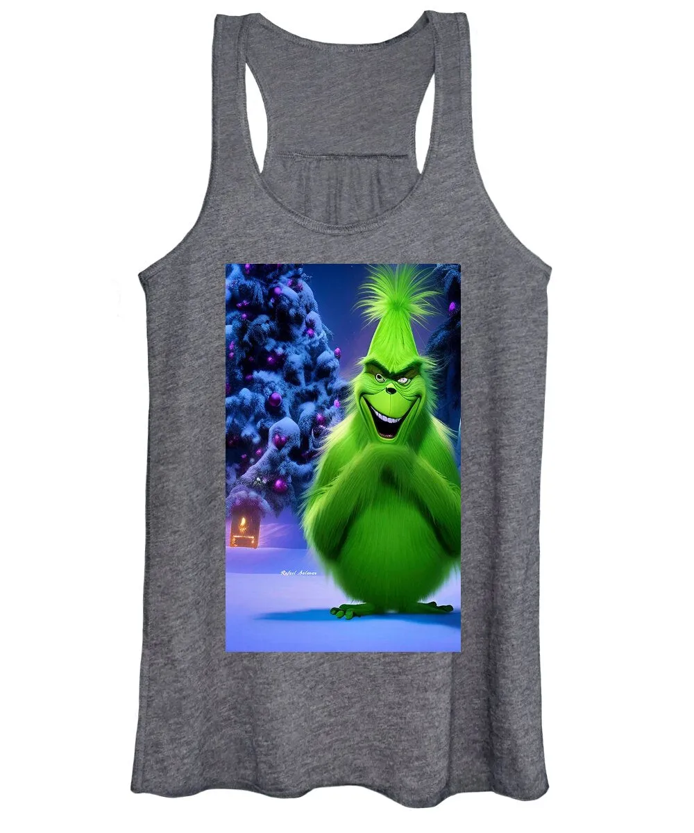 Scheming Grinch in Holiday Bliss - Women's Tank Top