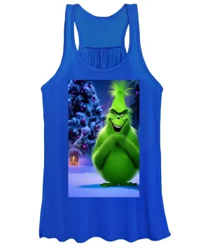 Scheming Grinch in Holiday Bliss - Women's Tank Top