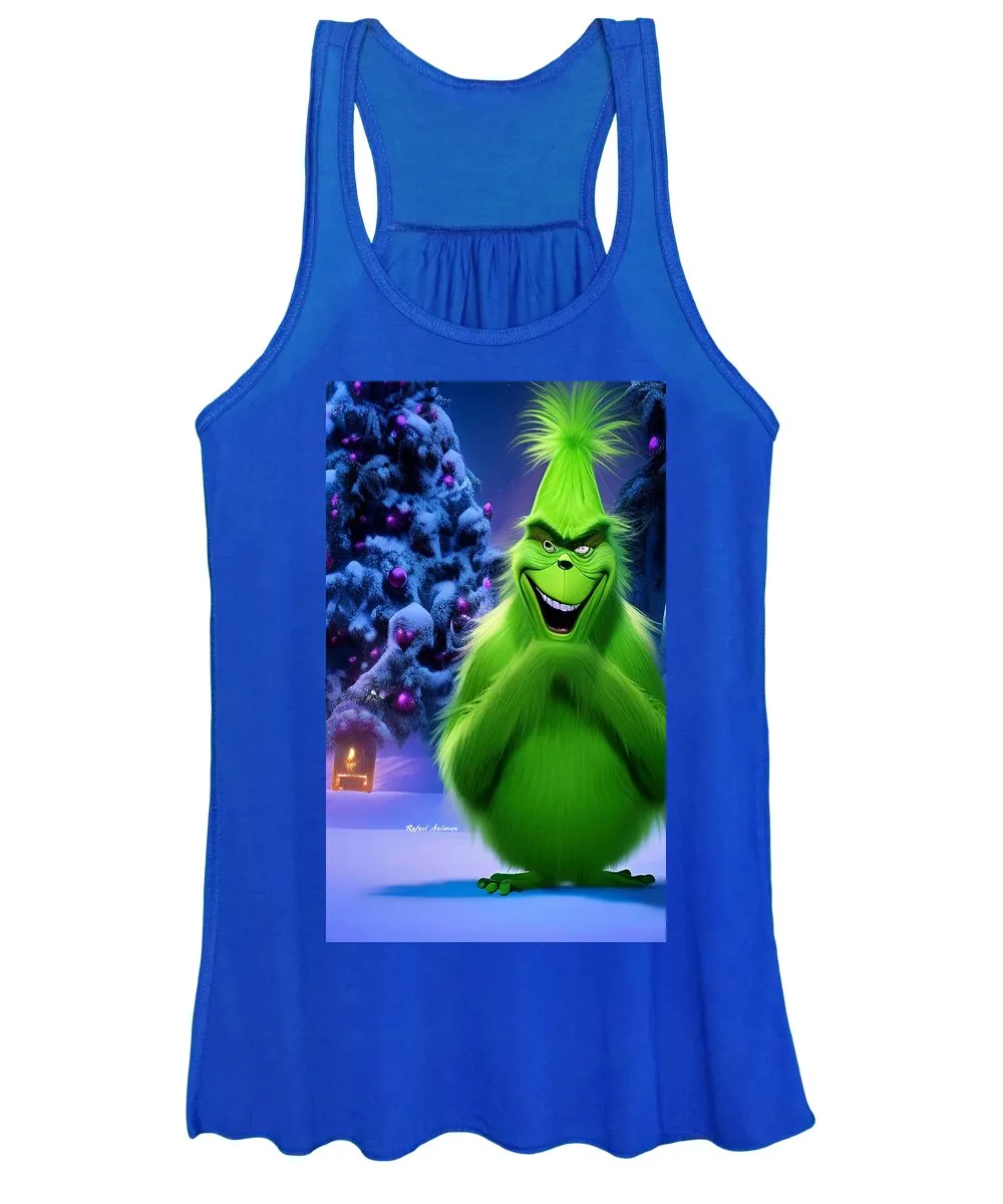 Scheming Grinch in Holiday Bliss - Women's Tank Top