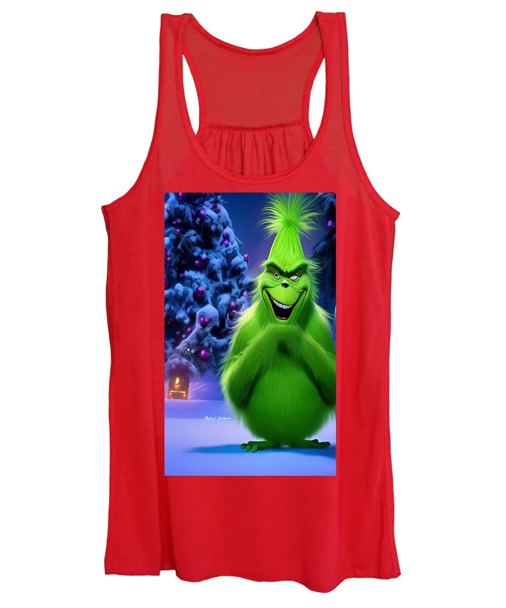 Scheming Grinch in Holiday Bliss - Women's Tank Top
