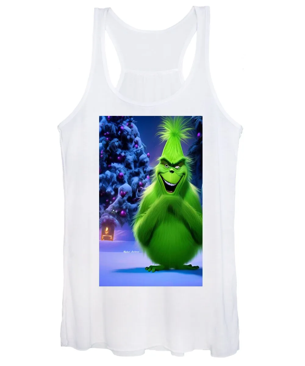 Scheming Grinch in Holiday Bliss - Women's Tank Top