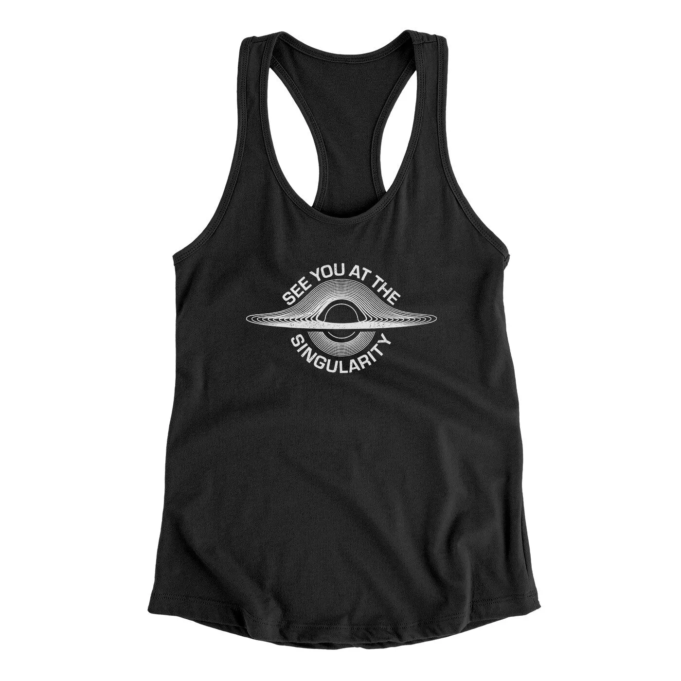 See You At The Singularity Women's Racerback Tank