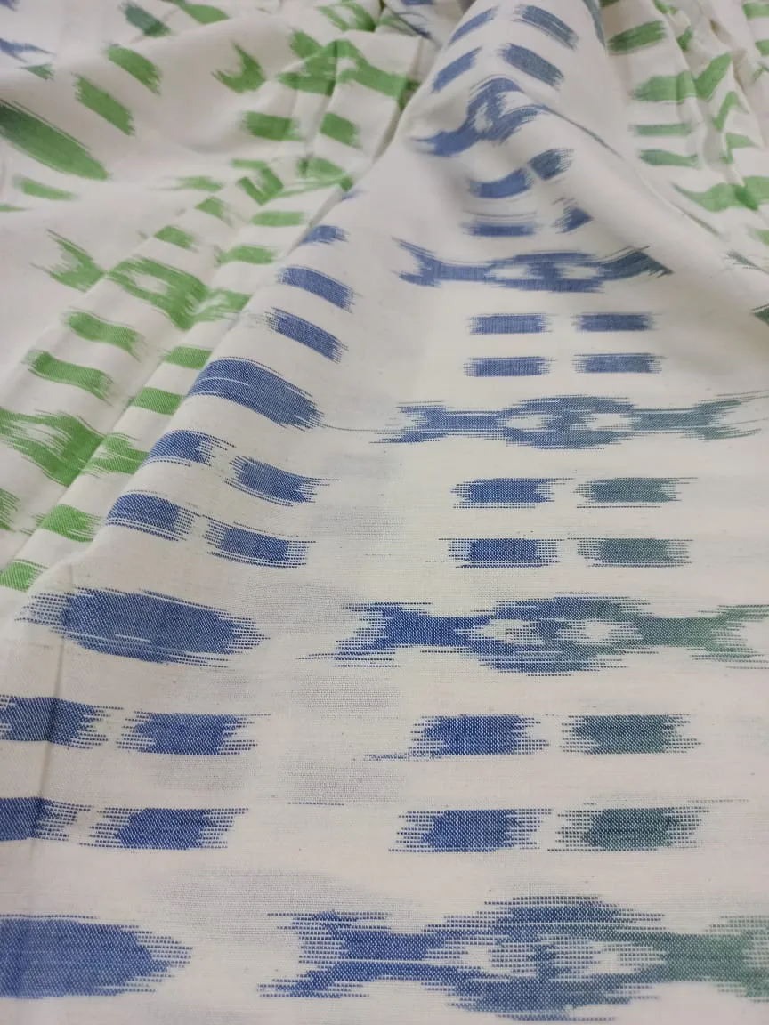 Semi Handloom Pure Cotton Fabric