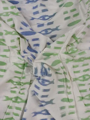 Semi Handloom Pure Cotton Fabric