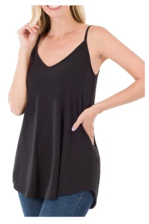 Sexy Basics Cami in Onyx