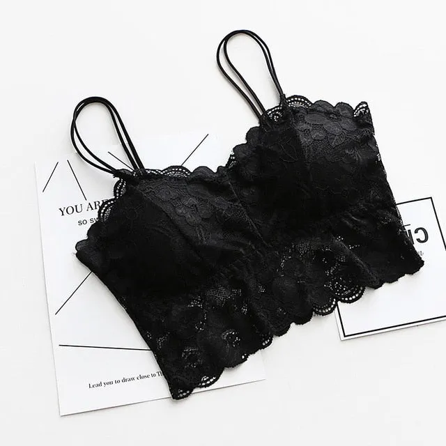 Sheer Lace Bra