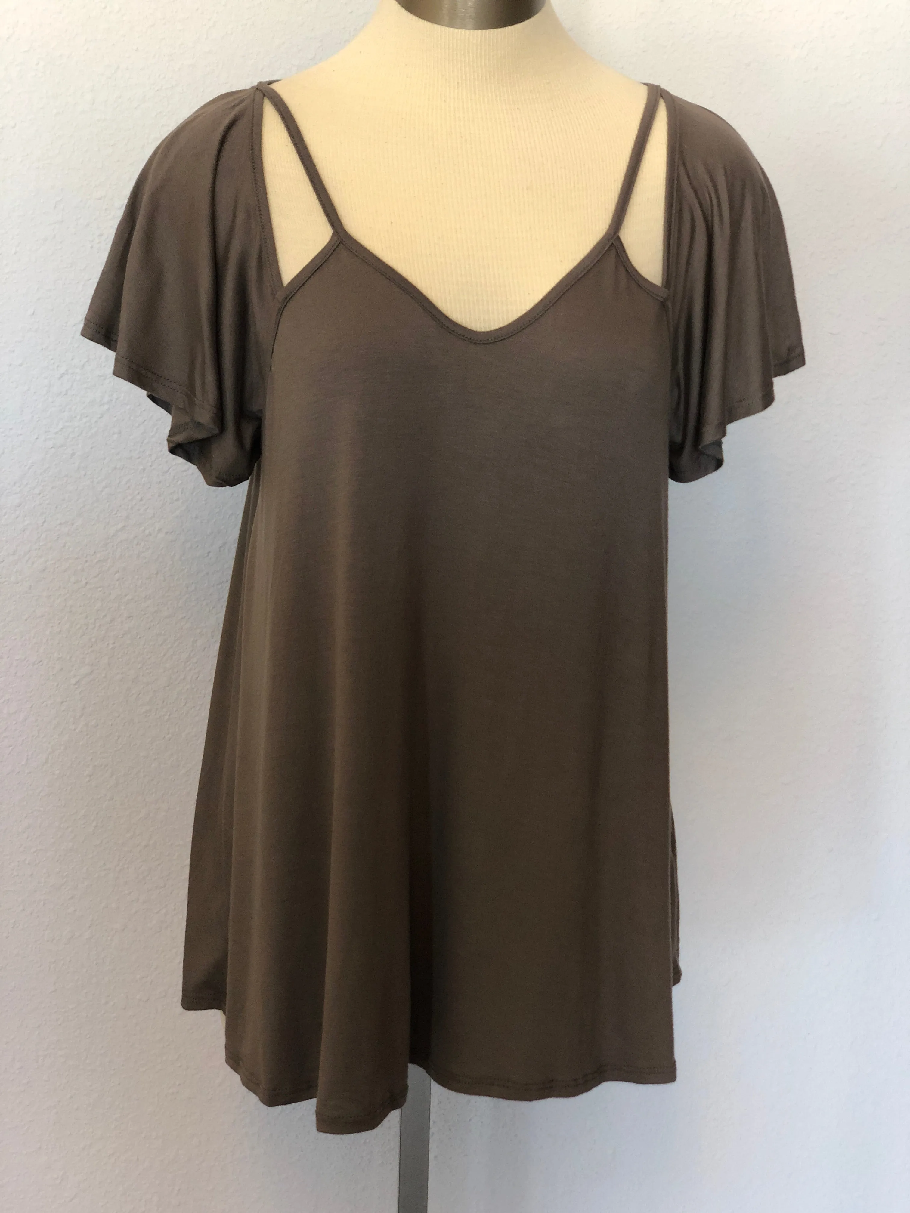 SHORT TAPERED SLEEVE SHIRT
