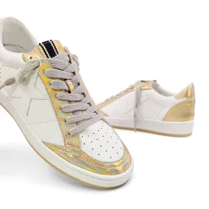 ShuShop Paz Sneakers • Iridescent Gold