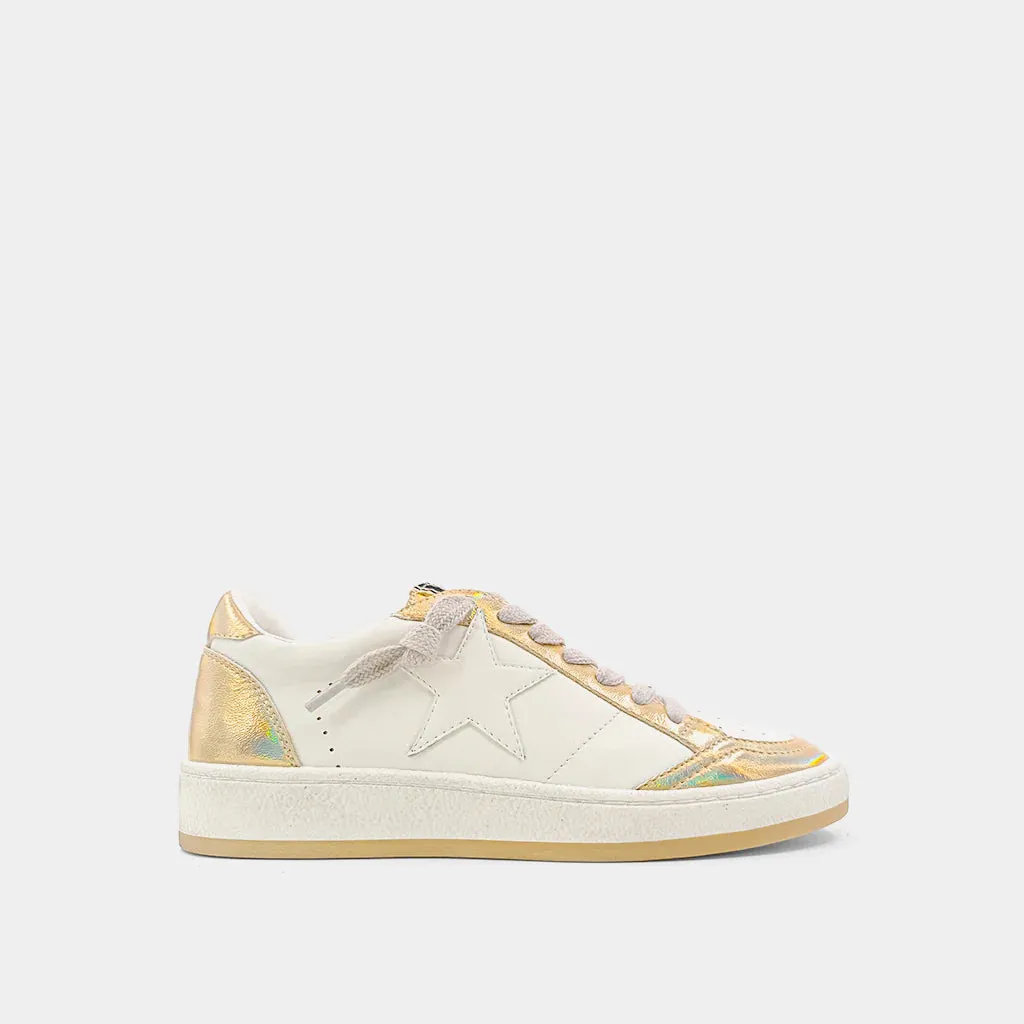ShuShop Paz Sneakers • Iridescent Gold