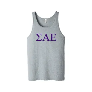 Sigma Alpha Epsilon Fraternity Jersey Tank Top