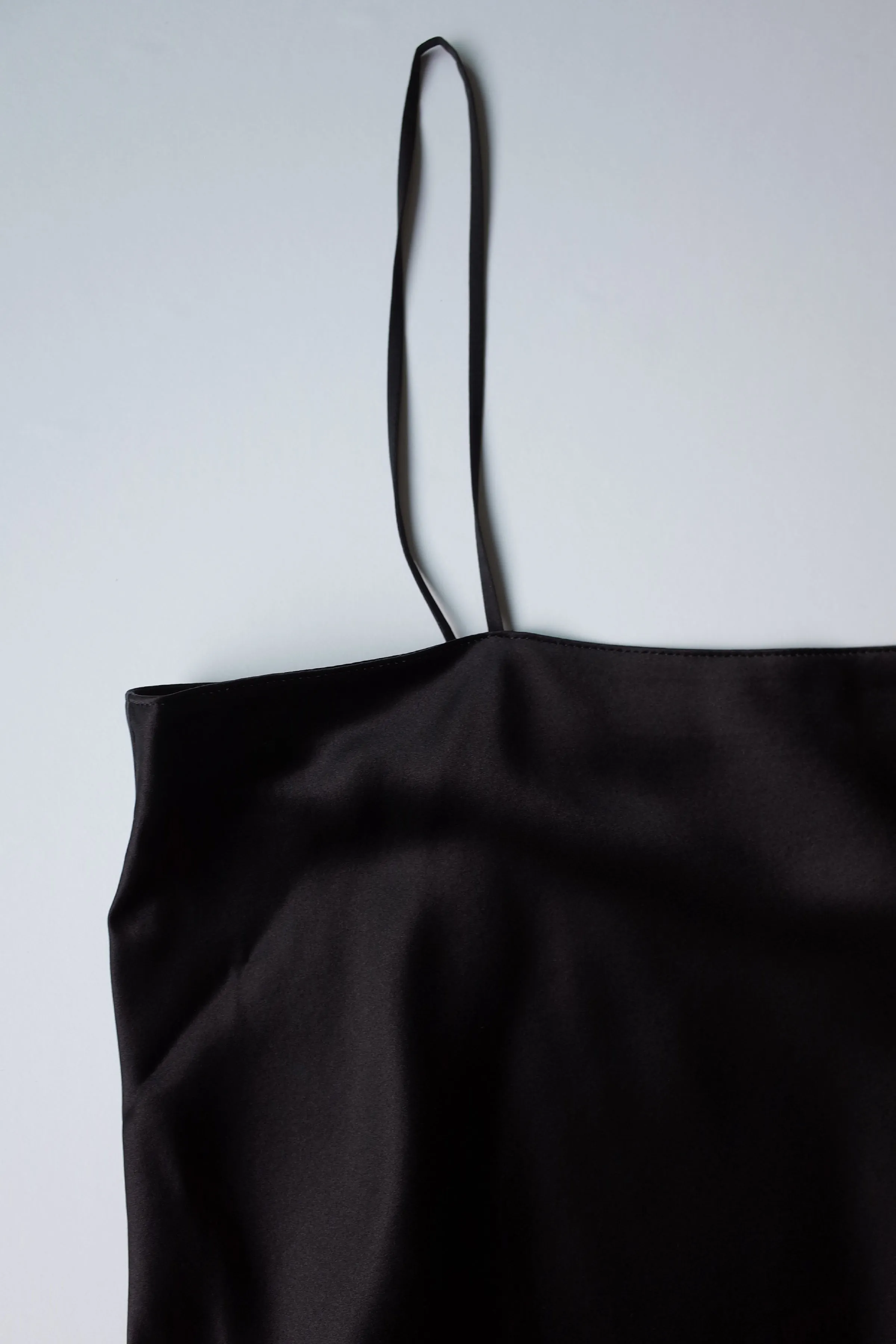 SILK CAMISOLE　BLACK
