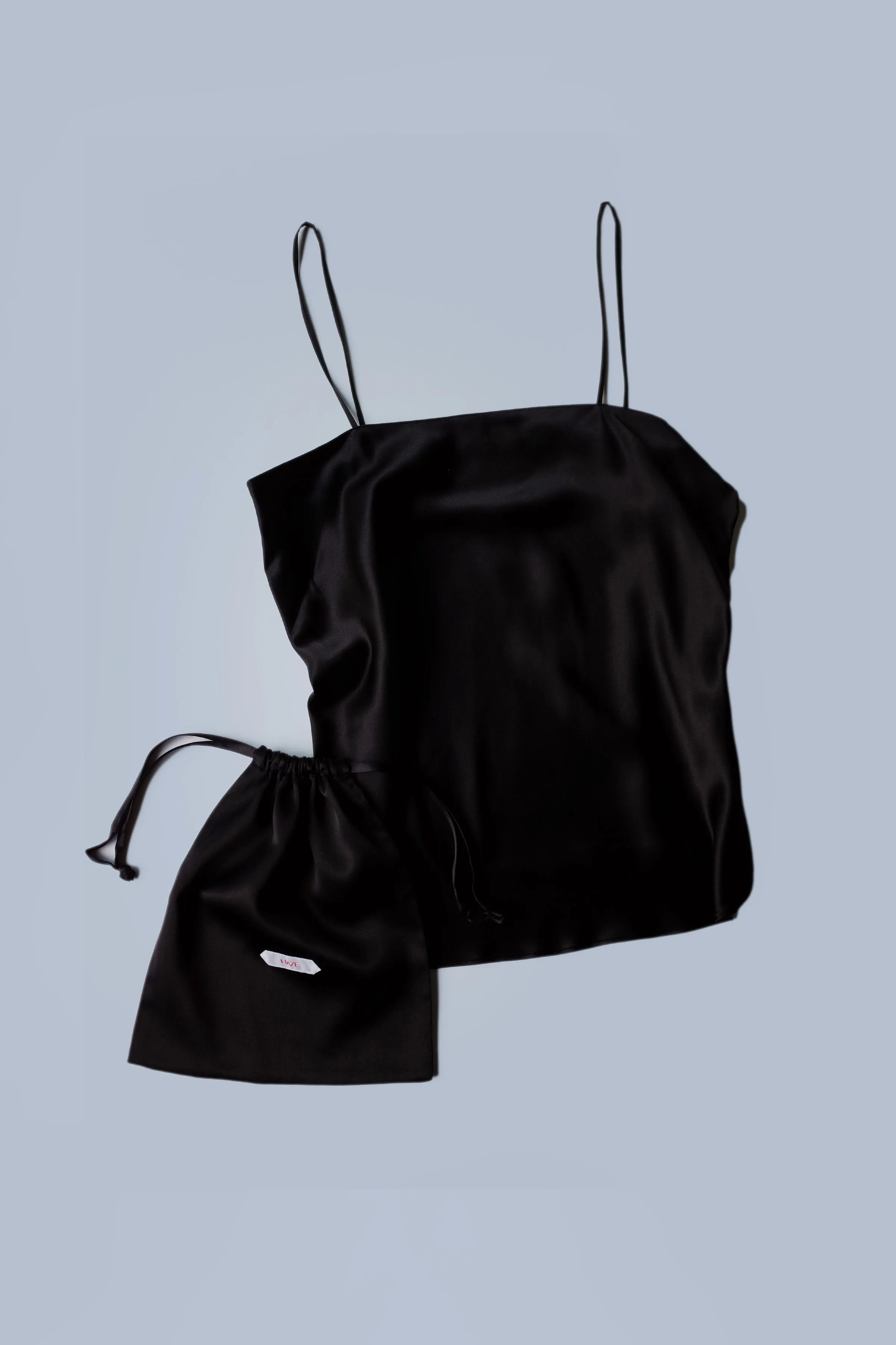 SILK CAMISOLE　BLACK